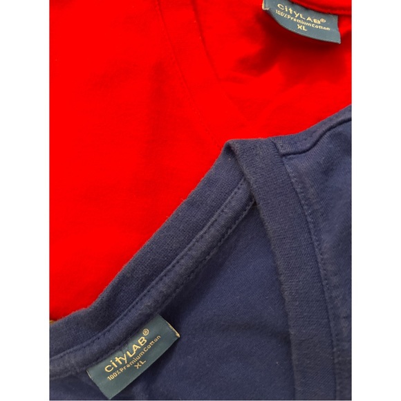 City Lab V-Neck Tees XL (2) - Picture 2 of 3